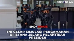 Jelang Pelantikan Presiden Besok, TNI Gelar Simulasi Pengamanan di Istana