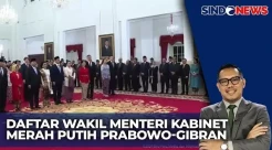 Daftar Wakil Menteri Kabinet Merah Putih Prabowo-Gibran