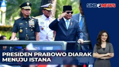 Prabowo Hadiri Serah Terima Jabatan Menteri Pertahanan