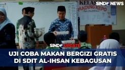Bagikan 700 Paket,  Uji Coba Makan Bergizi Gratis kembali Digelar di SDIT Al-Ihsan Kebagusan