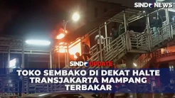 13 Mobil Damkar Dikerahkan Padamkan Api di Toko Sembako Dekat Halte Transjakarta Mampang