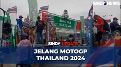 Momen Penonton MotoGP Thailand 2024 Dibawa Naik Tuktuk untuk Menuju Tribun