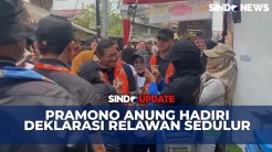 Disambut Reog Ponorogo, Pramono Anung Hadiri Deklarasi Relawan Sedulur di Utan Kayu Selatan