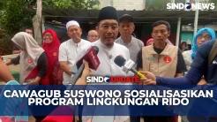 Disambut Ibu-ibu PKK, Cawagub Suswono Sosialisasikan Program Lingkungan RIDO