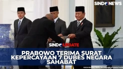 Prabowo Terima Surat Kepercayaan 7 Dubes LBBP untuk Republik Indonesia, Siapa Saja?