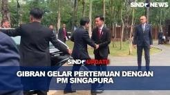 Wapres Gibran Bertemu PM Singapura di Plataran Hutan Kota