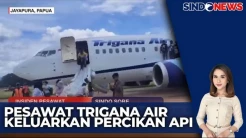 Pesawat Trigana Air Keluarkan Percikan Api di Bandara Sentani Jayapura