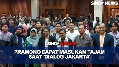 Hadiri Dialog Jakarta di UI, Pramono Dapat Masukan Tajam Terkait Program Unggulannya