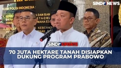 Dukung Program Prioritas Prabowo, Kementerian ATR/BPN Siapkan 70 Juta Hektare Tanah