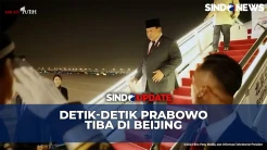 Kunker Perdana, Presiden Prabowo Subianto Tiba di Beijing China