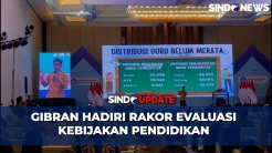 Potret Wapres Gibran Hadiri Rakor Evaluasi Kebijakan Pendidikan Dasar dan Menengah