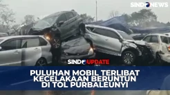 Kecelakaan Beruntun di Tol Purbaleunyi Libatkan Puluhan Mobil, Ini Pemicunya