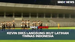 Tak Sabar Berlaga, Kevin Diks Langsung Ikut Latihan Timnas Indonesia