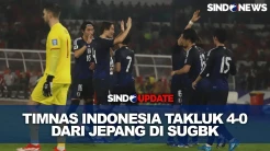 Digulung Jepang, Timnas Indonesia Takluk 4-0 di SUGBK