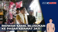 Ridwan Kamil Blusukan ke Pasar Kramat Jati
