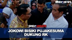 Jokowi Kembali Tunjukkan Dukungannya ke Ridwan Kamil saat Hadiri Acara Komunitas Pujakesuma