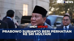 Momen Presiden Prabowo Beri Perhatian ke Sri Mulyani Saat Kedinginan di Inggris