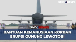 Kemenimpas Salurkan Bantuan Kemanusiaan untuk Korban Erupsi Gunung Lewotobi