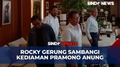 Jelang Pencoblosan, Rocky Gerung Sambangi Kediaman Pramono Anung, Bahas Apa?