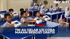 11 Sekolah Nikmati Menu Makan Bergizi yang Digelar Lanud Halim Perdanakusuma