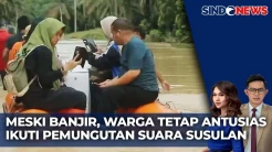 Masih Tergenang Air, KPU Asahan Tetap Laksanakan Pemungutan Suara Susulan
