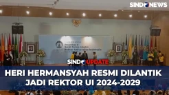 Heri Hermansyah Resmi Dilantik Menjadi Rektor UI Periode 2024-2029