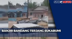Banjir Bandang Terjang Sukabumi, Sejumlah Mobil Hanyut Terbawa Arus