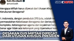 Warganet Desak Gus Miftah Dipecat dari Utusan Khusus Presiden
