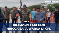 Lari Pagi di CFD, Pramono Anung Jadi Sasaran Warga untuk Selfie