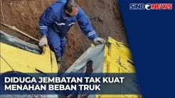Jembatan Ambruk, Truk Terperosok ke Jurang di Banjarnegara