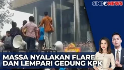 Unjuk Rasa Desak Penangkapan Buron Harun Masiku di Depan KPK Berujung Ricuh