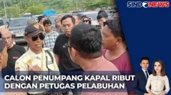 Tak Kunjung Diberangkatkan, Calon Penumpang Kapal Ribut dengan Petugas Pelabuhan Merak