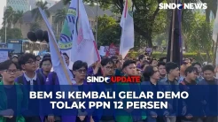 BEM SI Kembali Gelar Unjuk Rasa Tolak PPN 12 Persen di Patung Kuda