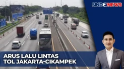 Arus Lalu Lintas di Tol Jakarta-Cikampek Meningkat di Sore dan Malam