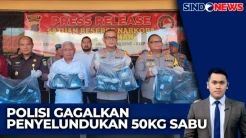 Penyelundupan 50 KG Sabu Digagalkan,5 Pelaku Ini Berhasil Diamankan