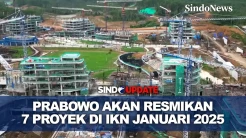 Presiden Prabowo akan Datangi IKN Resmikan 7 Proyek di Januari 2025