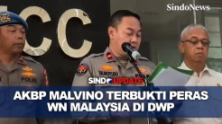 AKBP Malvino Dipecat Usai Terbukti Peras WN Malaysia di DWP