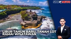 Libur Tahun Baru Tanah Lot Ramai, Jumlah Wisatawan Meningkat