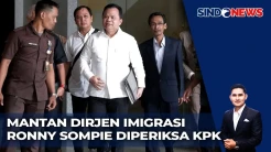 Mantan Dirjen Imigrasi Ronny Sompie Diperiksa KPK