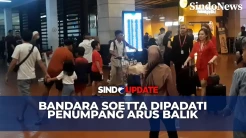 Bandara Soetta Dipadati Penumpang Arus Balik Nataru, Begini Suasananya