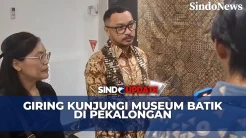 Wamenbud Giring Ganesha Kunjungi Museum Batik di Pekalongan