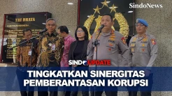 Terima Kunjungan Ketua KPK, Kapolri: Tingkatkan Sinergitas Pemberantasan Korupsi