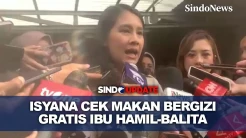 Wamen Isyana Bagoes Oka Tinjau Makan Bergizi Gratis Ibu Hamil-Balita di Posyandu Anyelir Ciracas