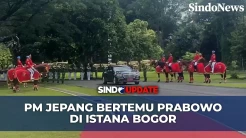 Diiringi Pasukan Berkuda, PM Jepang Shigeru Ishiba Bertemu Presiden Prabowo di Istana Bogor