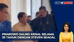 Presiden Prabowo Akrab Ngobrol dengan Aktor Steven Seagal