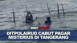 Ditpolairud Targetkan Bongkar 300 Meter Pagar Bambu Misterius di Perairan Tangerang Tiap Harinya