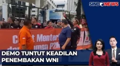 Penembakan WNI, Serikat Pekerja Berdemo di Kedubes Malaysia