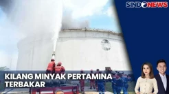 Kilang Minyak Pertamina di Cilacap Terbakar