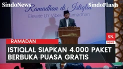 Masjid Istiqlal Bagikan 4.000 Paket Buka Puasa Gratis Selama Ramadan 1446 H