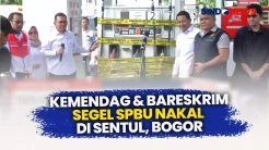 Breaking News! Mendag dan Bareskrim Polri Segel SPBU di Bogor, Diduga Curangi Takaran BBM